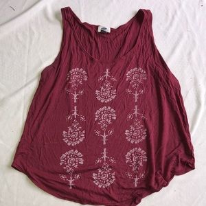 Old Navy Maroon Tank Top